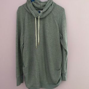 Maternity Cowl Neck Hoodie